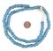 The Bead Chest® African Recycled Glass Beads, 9mm - Full Strand Eco-Friendly Fair Trade Sea Glass Beads from Ghana Handmade Ethnic Round Spherical Tribal Boho Krobo Spacer Beads